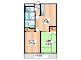 パレ音羽の物件間取画像